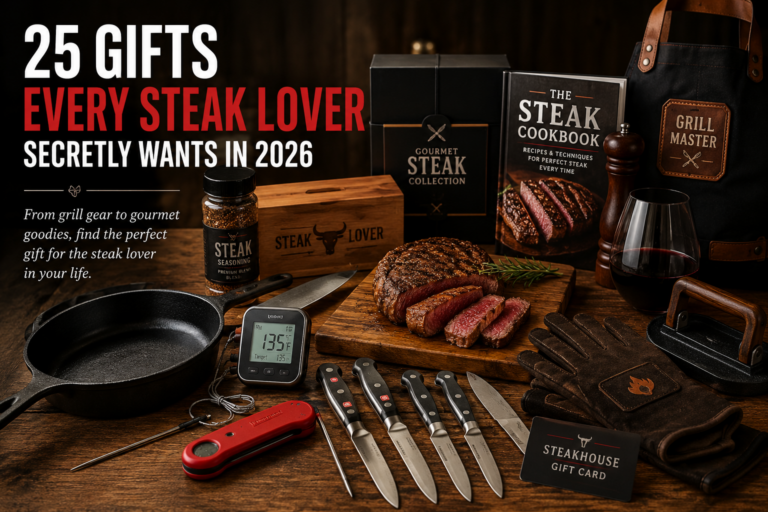 Best Gifts for Steak Lovers: 25 Ideas They’ll Actually Use in 2026